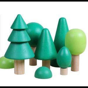 Forest Trees Montessorri Blocks